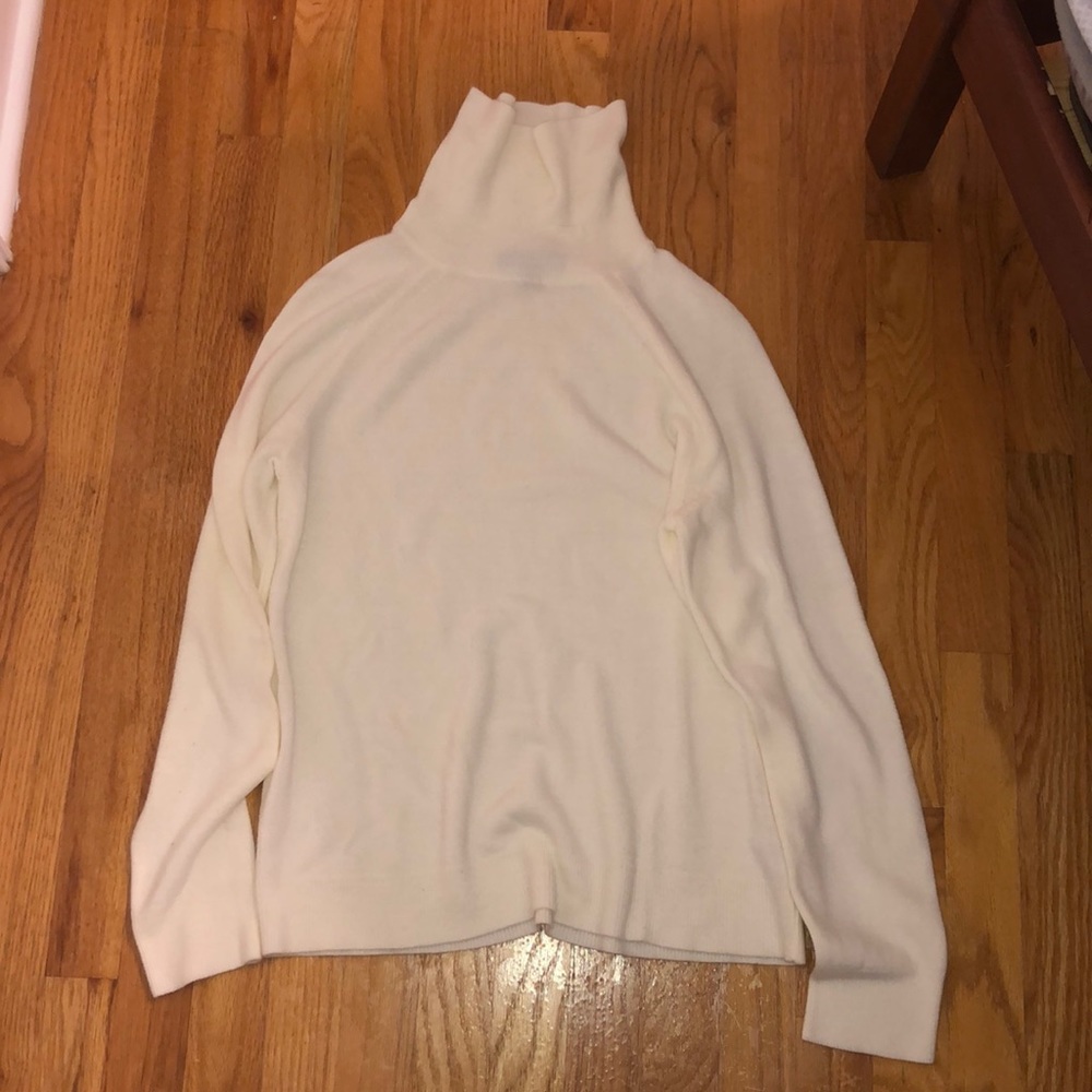 White Turtleneck